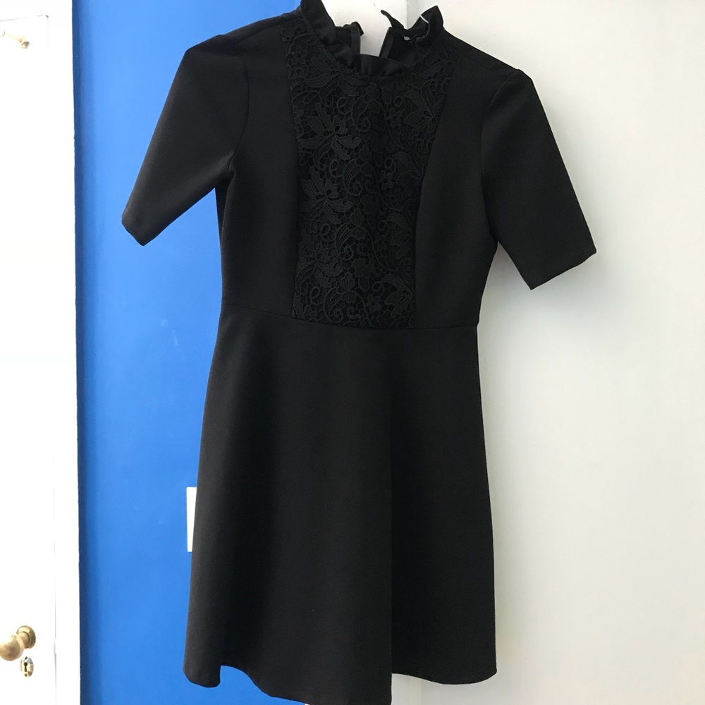 Black Zara Dress with lace